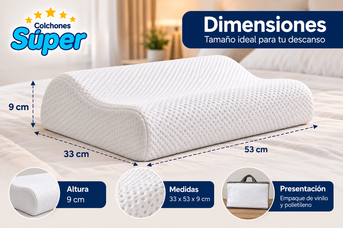 ALMOHADA VIZCOELASTICA PROMO