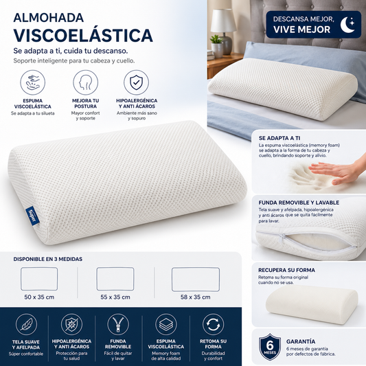 Almohada Viscoelastica