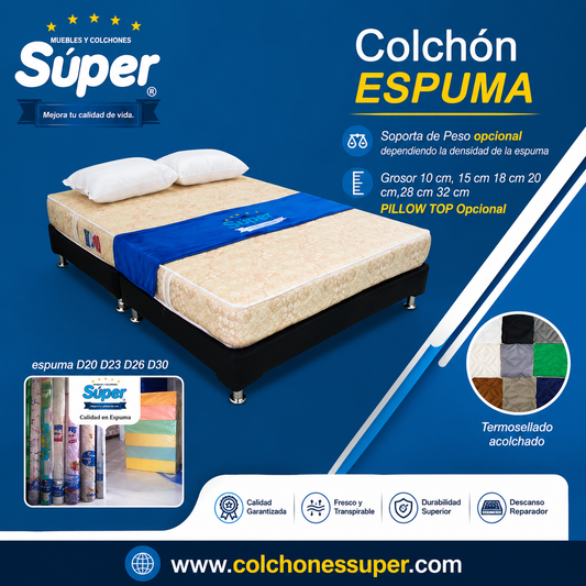 Colchón Espuma Medium (D23)