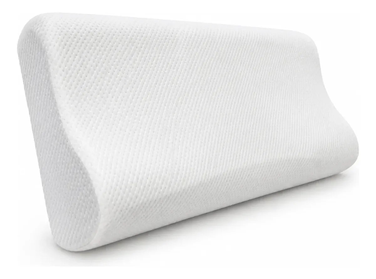 Almohada Viscoelástica Ergonomica Memory Foam 60x35x10 cm