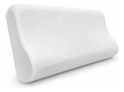 Almohada Viscoelástica Ergonomica Memory Foam 60x35x10 cm