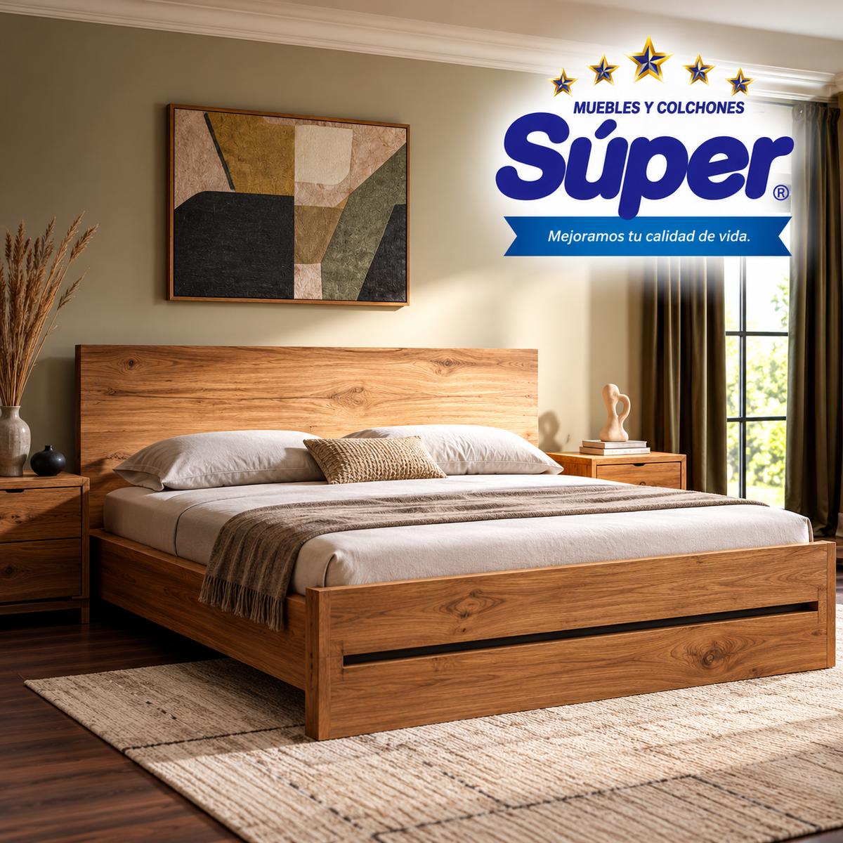 Cama Maciza