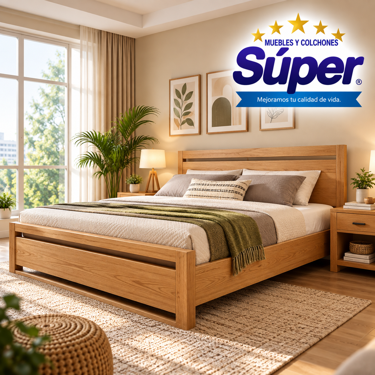 Cama Maciza