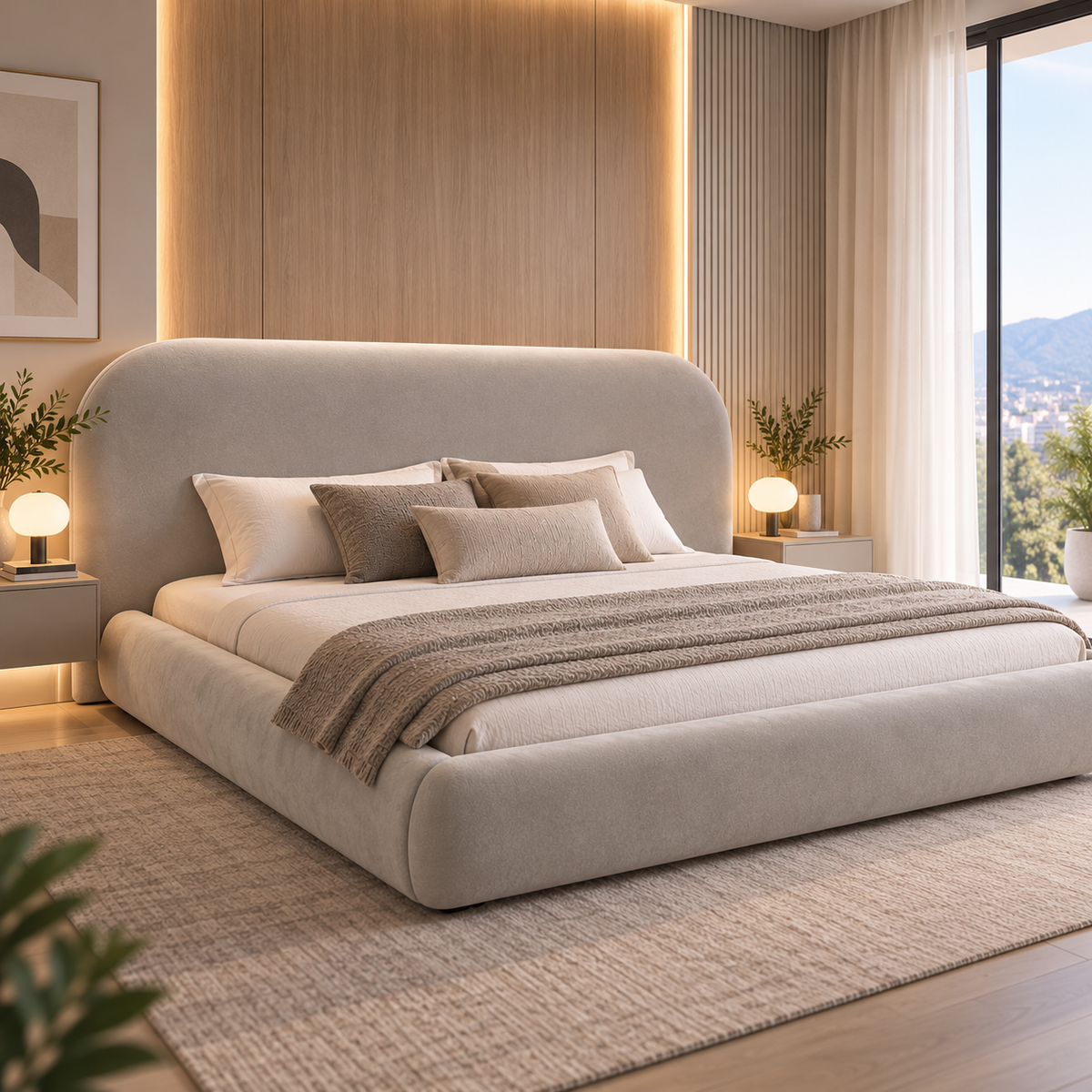 BASE CAMA NUBE