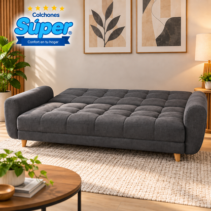 Sofacama Trifuncional con Brazo