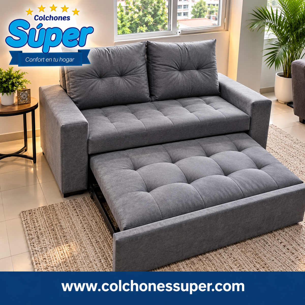 Sofacama Abatible Premium