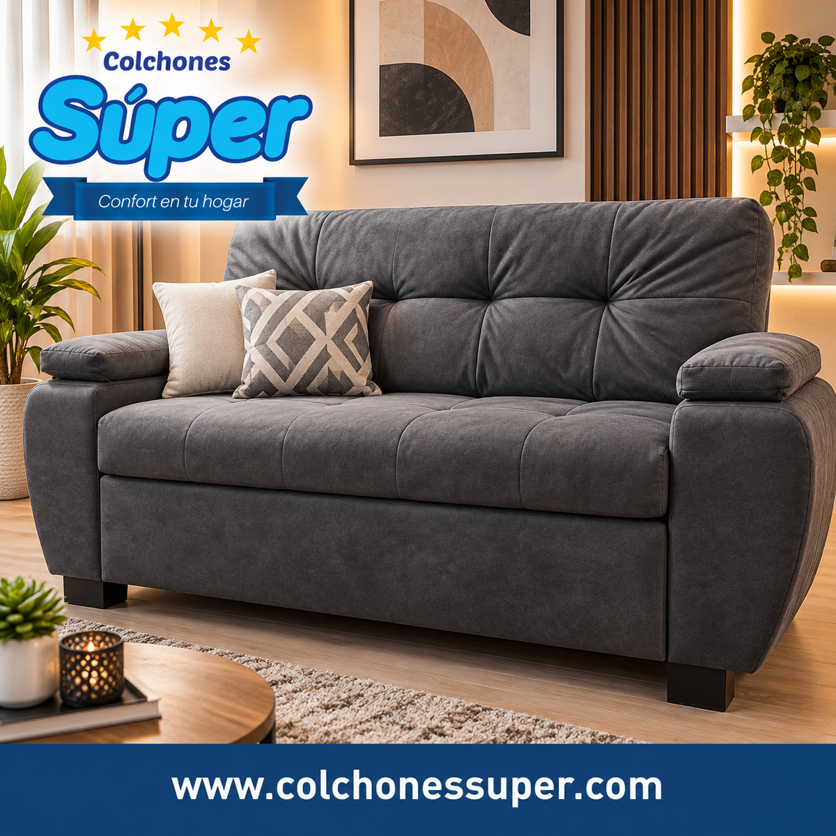 Sofacama Abatible Premium