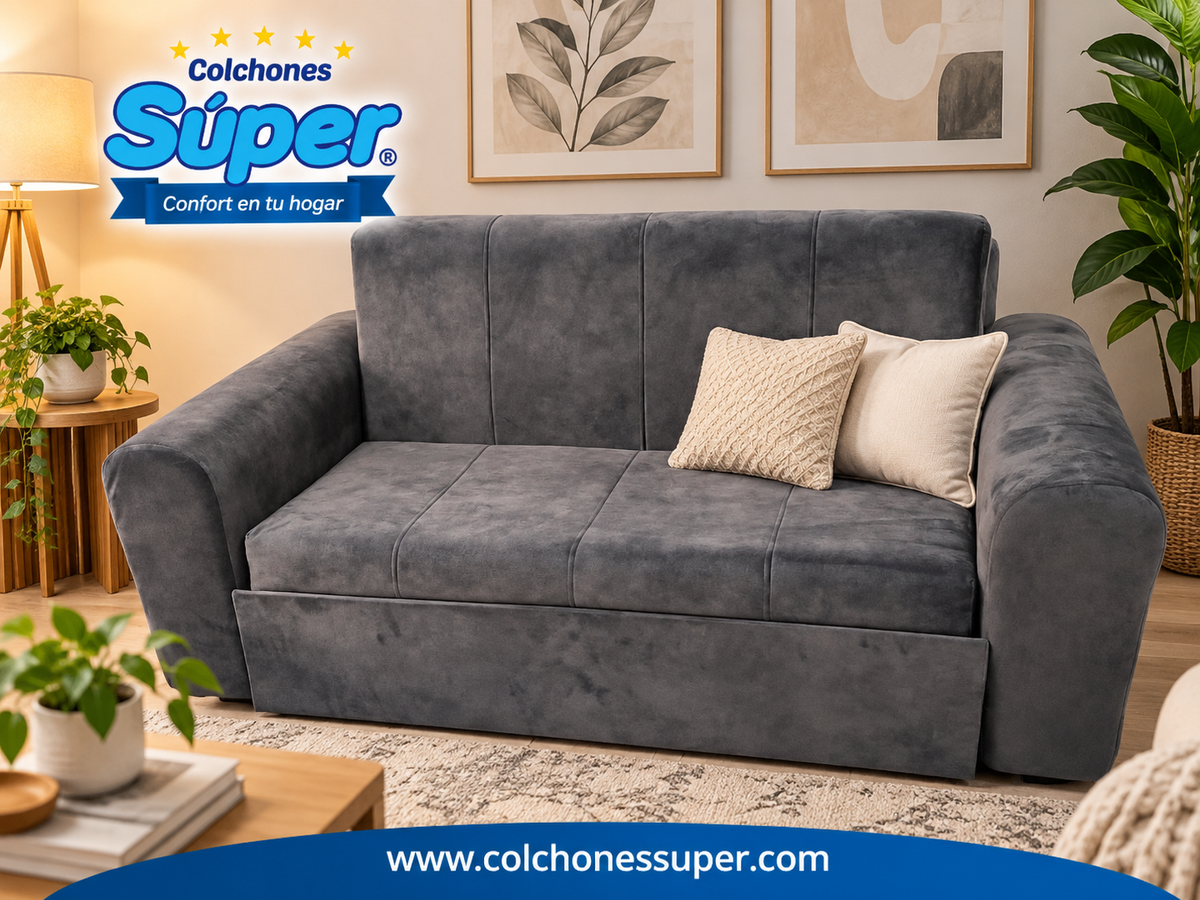 Sofacama Trifuncional con Brazo